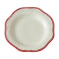 thumbnail image 1 of Ensemble d'Assiettes à Salade, Ensemble d'Assiettes à Lunch en Porcelaine, Assiette à Dessert Compatible Micro-Ondes, 1 of 7