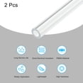 thumbnail image 3 of Acrylic Pipe Clear Rigid Round Tube 4mm ID 8mm OD 14" for Lamps and Lanterns, Water Cooling System 2pcs, 3 of 6