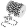 thumbnail image 4 of simhoa 10mm Round Pearls Strands Garland Spool Beads Craft Wedding Decor 10m -, 4 of 8
