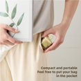 thumbnail image 4 of Wojeull Reusable Lint Roller Washable Sticky Roller Portable Home Travel Lint Roller Pet Hair Removal Tool Clothes Remover Hair Cleaner For Easy Removing Hair On Clothes Sofa, 4 of 4