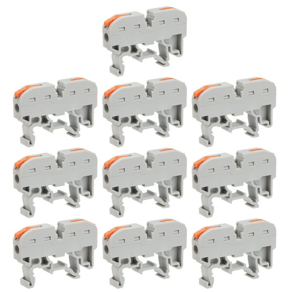 Din Rail Terminal Blocks, PCT-211 Connector Electrical Cable Blocks For Switch Cabinets For Control Cabinets