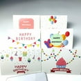 thumbnail image 3 of Shisuyan Happy Birthday Cards With Envelopes Birthday Folding Cards Paper 6Pcs, 3 of 9