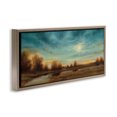 thumbnail image 3 of Stupell Industries Evening Approaches Landscape Brown Framed Floater Canvas Wall Art design by Gregory Williams, 11 x 25, 3 of 9