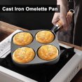 thumbnail image 4 of Utensilios Sartén para Panqueques Jamón Panqueque Filete 4 Orificios Antiadherente, 4 of 9