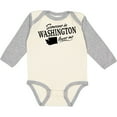 thumbnail image 3 of Inktastic Someone in Washington Loves Me Boys or Girls Long Sleeve Baby Bodysuit, 3 of 5