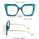thumbnail image 3 of Gafas cuadradas de gran tamaño que bloquean la luz azul y alivian la fatiga visual, 3 of 5