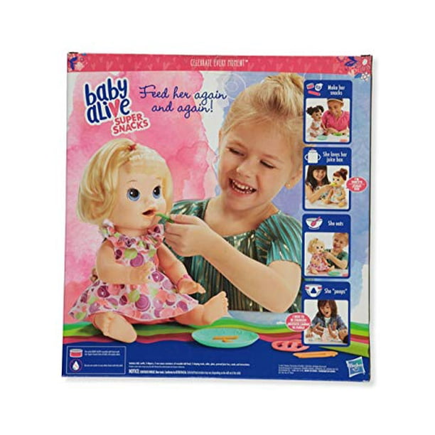 Hasbro Baby Alive Snackin Sara Walmart