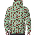 thumbnail image 7 of Haiem Ladybugs 3 Patterned Men's Hoodie with Kangaroo Pocket - Ideal Pullover Sweatshirt for Daily Wear, Travel, and Home-Small, 7 of 7