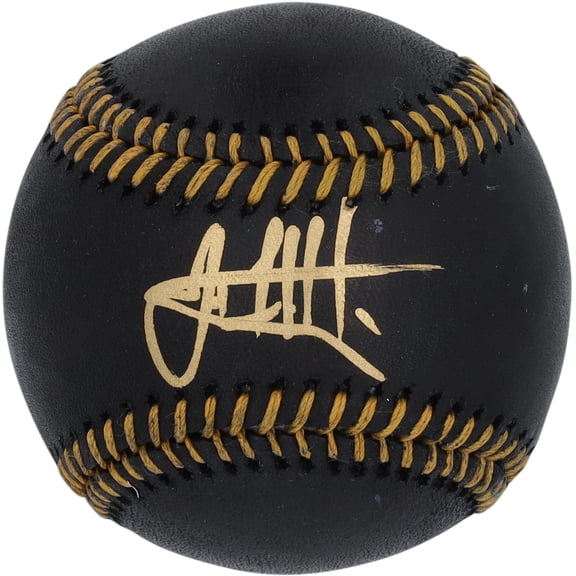 Jack Flaherty Detroit Tigers Autographed Black Leather Baseball - Fanatics Authentic Certified