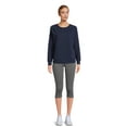 thumbnail image 5 of Athletic Works Women's Fleece Crewneck Sweatshirt, Sizes XS-XXXL, 5 of 5