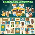 thumbnail image 2 of BESTSKY 2026 New Little People Advent Calendar Nativity Advent Calendar Kids Christmas Story Nativity Playset Christian Advent Calendar for Toddlers 25Pcs Nativity Scene Set Toys for Children, 2 of 6