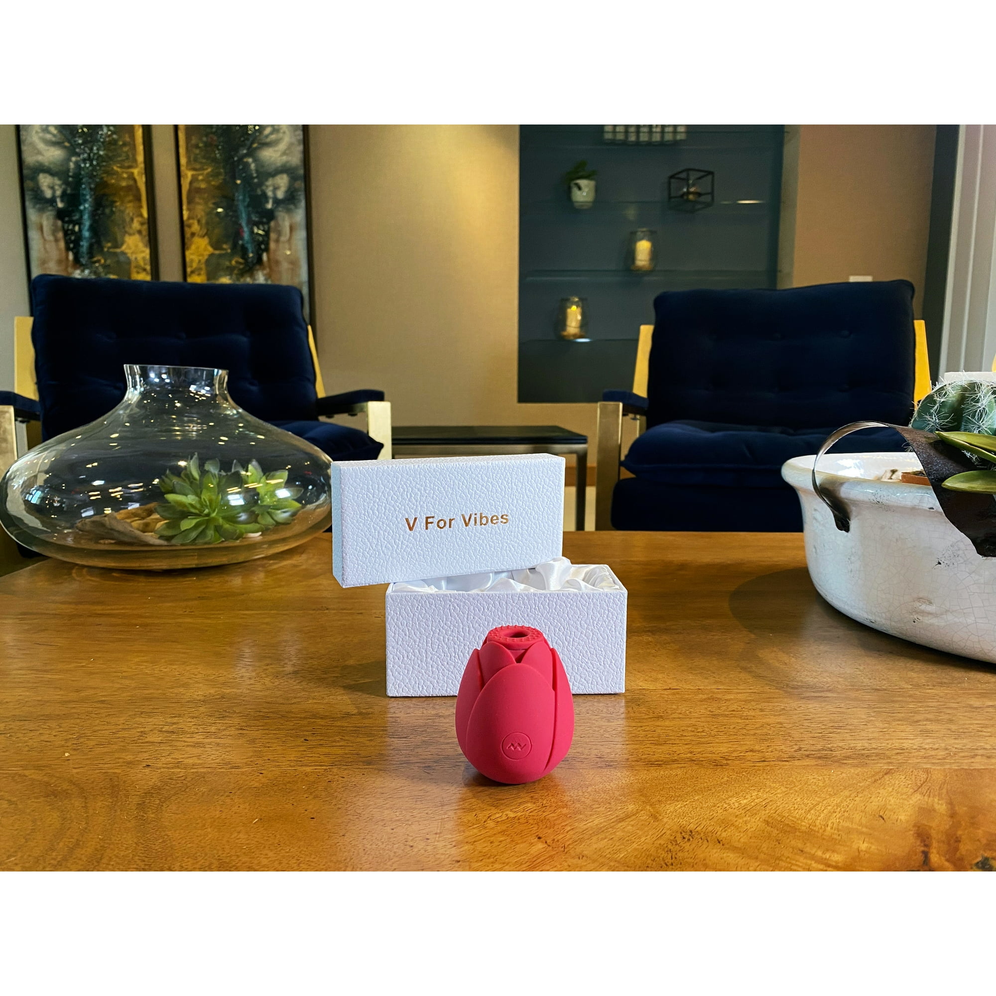 V for Vibes Rose Flower Sex Toy, Vibrator, Rose Vibrator, Best Rose Sex Toy  - Walmart.ca