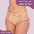 thumbnail image 3 of 1-Pack Women's Wearever Bikini Mid-Rise Maximum Absorbency Reusable Bladder Control Panties, 3 of 6