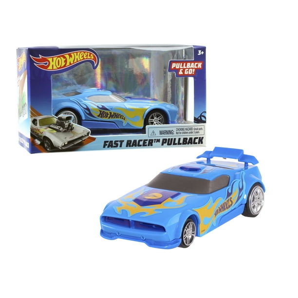 Hot Wheels Pull Back Racers Blue Fast Fish Car Play Vehicles Walmart Com Walmart Com