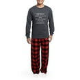 thumbnail image 5 of CafePress - I'm The Favorite - Men's Long Sleeve Charcoal Pajama Set, 5 of 7