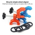 thumbnail image 4 of Support de Dévoilage de Roue de Bicyclette, Outil de Réglage de Jantes de Cyclisme sur Route, Jante Arrière, Vélo Portable, Outils de Réparation de Sports de Plein Air, Accessoires de Rechange, Orange, 4 of 5