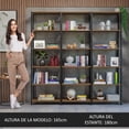 thumbnail image 5 of Estante Multifuncional Librería Modular Madesa 177cm MN, 5 of 5