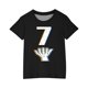 thumbnail image 3 of Blusas y camisas de manga corta con cuello redondo para niños pequeños, niños y niñas, camisetas estampadas de moda, lindas camisetas de manga corta con cuello redondo y estampado, blusa para niña, 3 of 7