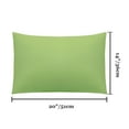 thumbnail image 6 of REGALWOVEN Soft Microfiber Pillowcases Set of 2 Pillowcases Non-Standard Sage 14"x20", 6 of 7