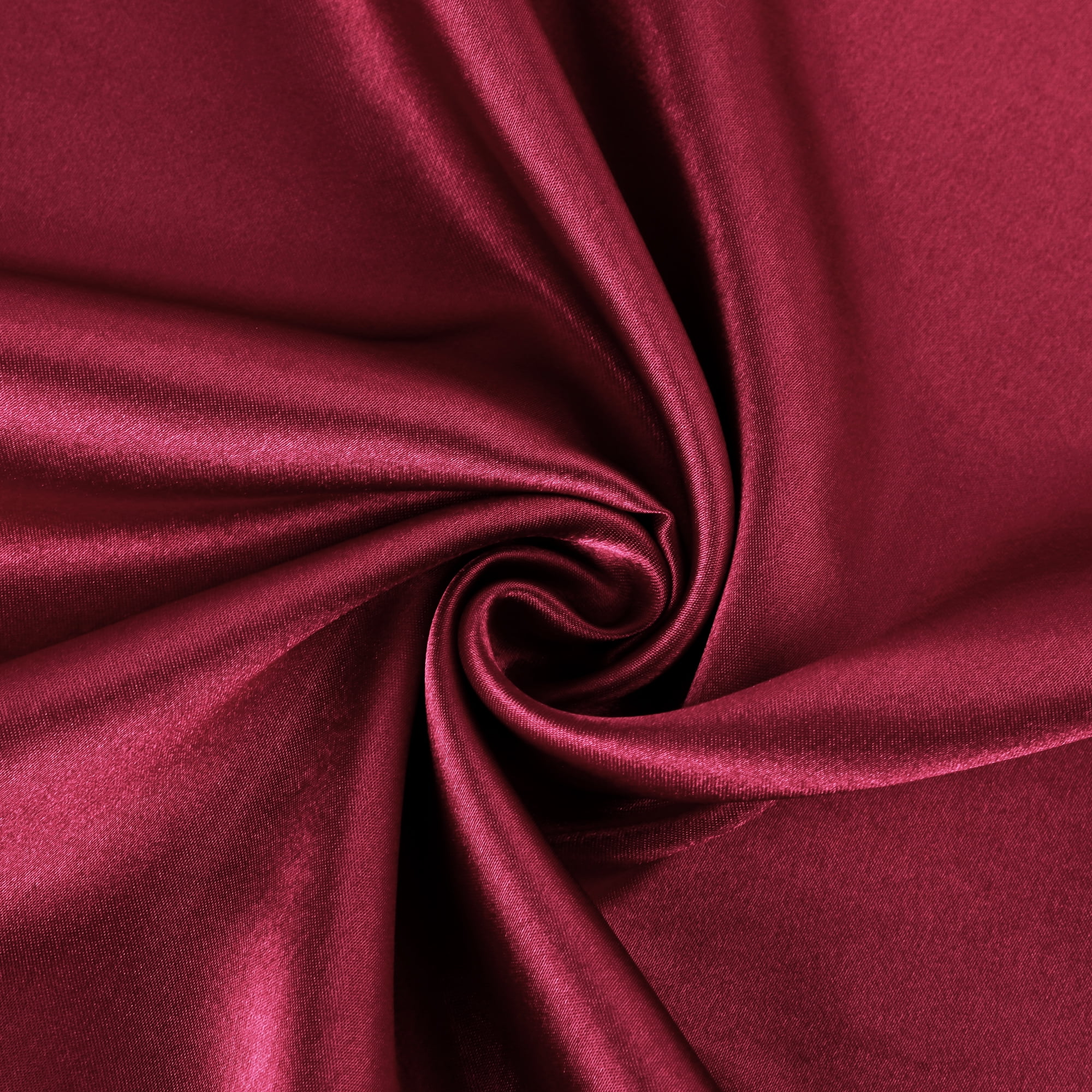Unique Bargains 1 PC Satin Envelope Closure Body Pillowcases Burgundy 20"x60"