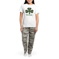 thumbnail image 4 of CafePress - Doyle Shamrock Women's Light Pajamas - Women's Short Sleeve Print T-Shirt and Pants Light Cotton Pajama Set, 4 of 7