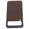 thumbnail image 3 of Estuche para Teléfono con Carcasa Plegable para Galaxy Z Flip 3 Par de Estuches para Teléfono Móvil con Patrón de Fibra de Carbono para Galaxy Z Flip 3 mayúscula ANGGREK  Otros, 3 of 8