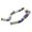 Gold, variant on Motorcycle Accessories Exhaust Pipe System Front Link Pipe Muffler For X-ADV 750 X ADV750 XADV 750
