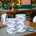 thumbnail image 6 of WOBOGO Size Combo Candle Flickering Flameless with Remote Control and Timer for Romantic Atmosphere Lavender Flowers Pattern, 6 of 7
