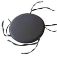 thumbnail image 4 of AuroraX Chair Cushions for Kitchen Chairs with Ties,Gray Non Slip Round Deep 17x17 Outdoor Chair Cushions 2026 Soccer Party Favors Match Chair Seat Dining Chair Cushions, 4 of 5