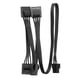 thumbnail image 2 of Cable de fuente de alimentación Modular de 6 pines a 4 Molex, Cable de 6 pines a 4 Ide Compatible con Rm1000x Rm850x Rm750x Rm650x Rm5, 2 of 5