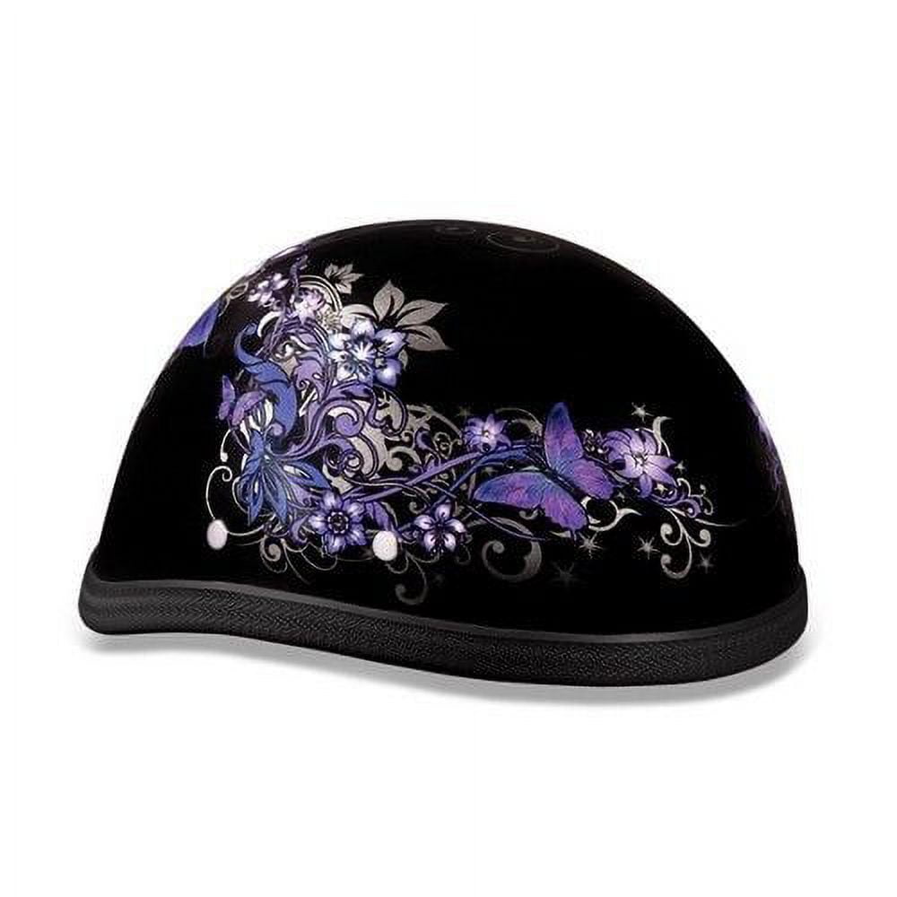 DAYTONA Novelty Skull Cap 1/2 Half Motorcycle Helmet 35 Styles NON DOT XS-XXL