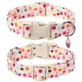 thumbnail image 2 of Collar para perro DOGWONG L 2,5 cm x 41-61 cm rosa verano, 2 of 6