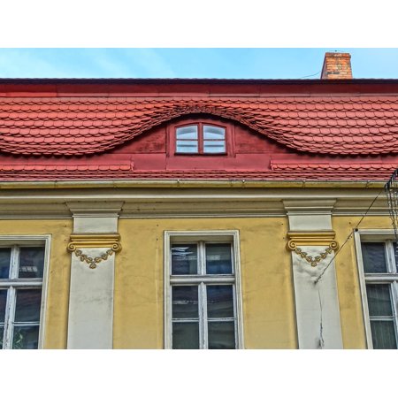 Laminated Poster Bydgoszcz House Architecture Windows