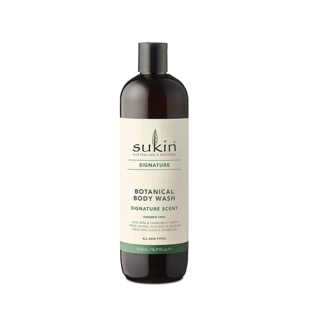Gel de baño Sukin Botanical, 500 ml, australiano, natural, vegano