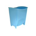 thumbnail image 1 of Wallmates 8523-BLU Push N Stay Suction Square Storage Container, Blue, 1 of 1