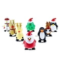 thumbnail image 4 of Juego de juguetes Clockwork Walking Papá Noel con forma de alce, 8 piezas, decoración del hogar, 4 of 5