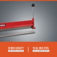 thumbnail image 4 of Ironton Portable Sheet Metal Bending Brake, 30in. Wide, 4 of 5