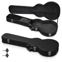 Yescom Electric Guitar Hard Case for LP Les Paul Style Electric Guitar Wooden Hard Shell Lockable