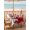 Red, variant on Outdoor Tablecloth with Umbrella Hole and Zipper, Red Snowman Christmas Rectangle Table Cloth 52x70 Inch Waterproof Tablecloth, Winter Snowflake Pine Xmas Tree Picnic Table Cover for Patio Camping
