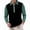 Black, variant on fnnxeal Mens Polo Shirts, Casual Collared Button Long Sleeve Fall Winter Fashion Green Polo Shirts for Men Size L