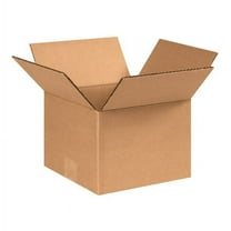 Corrugated Boxes 8 x 8 x 6" 25 Boxes, Brown Shipping/Moving/Packing Boxes