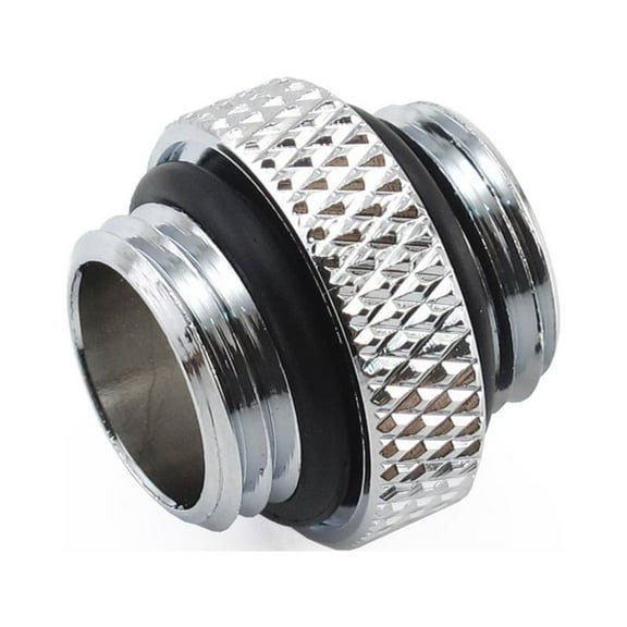 XSPC G1/4" 5mm Male to Male Fitting, Chrome