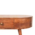 thumbnail image 5 of Artisan Furniture Solid Wood Honey Caramel Coffee Table with one drawer with a shiny brass knob, 5 of 9