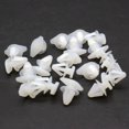 thumbnail image 1 of 20 Pack White Nylon Weatherstrip Clips 11611342 for Universal for Buick Cascada Regal-, 1 of 5