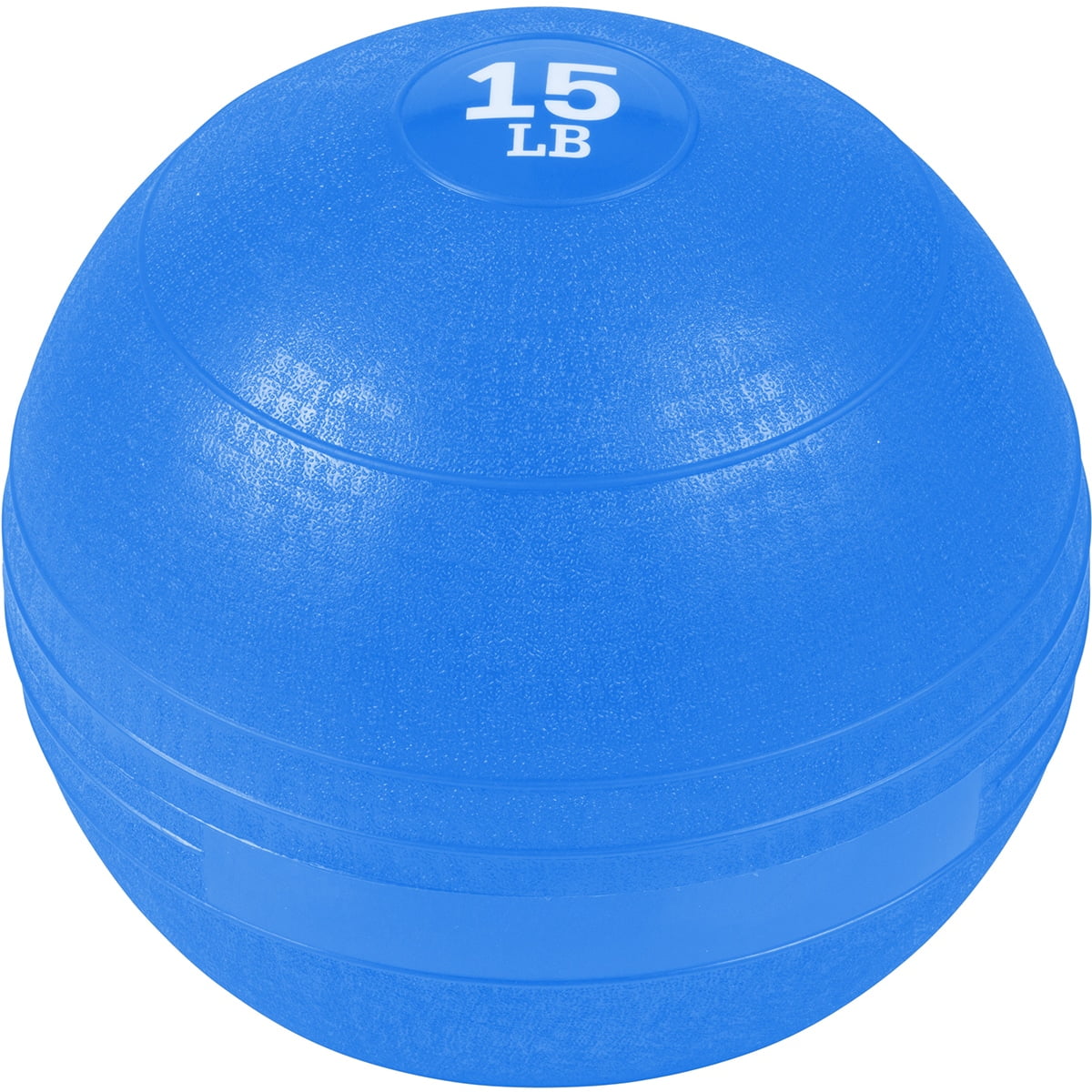 Exercise Slam Medicine Ball By Trademark Innovations (Red, 15 Lbs.)