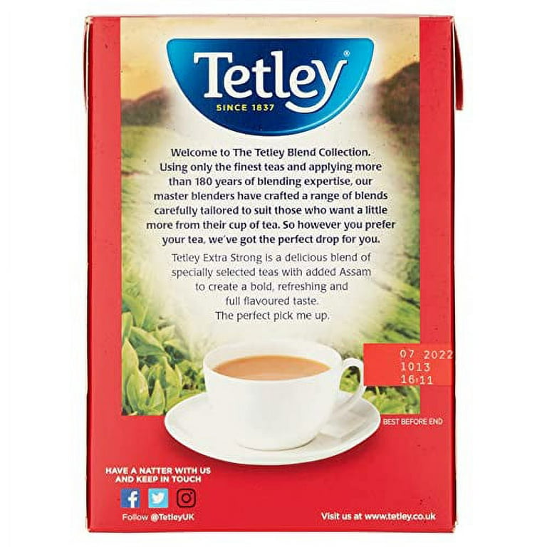 Tetley Extra Strong Tea Bags 75S 237G