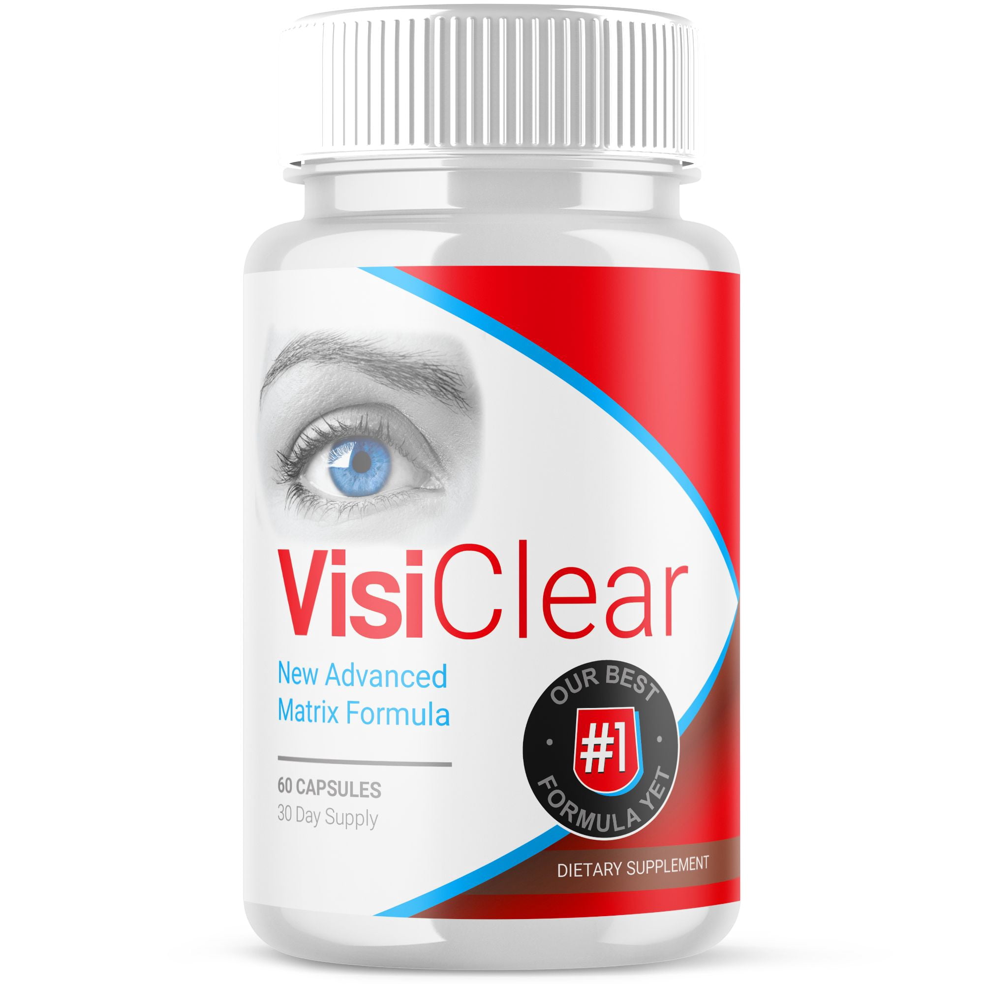 (1 Pack) VisiClear - New Advanced Revolutionary Eye Health Matrix Formula - Supports Healthy Vision - Supplement for Eyes Sight - 60 Capsules