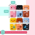 thumbnail image 2 of Cute Pencil Eraser, Cartoon Animal Themed Roller Eraser with Lid, Soft Rubber Edging for Comfortable Grip, Ideal for Children’s School and Office Supply, 2 of 6