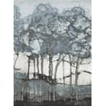 thumbnail image 2 of Medley, Elizabeth 19x24 Gold Ornate Wood Framed with Double Matting Museum Art Print Titled - Watercolor Forest I, 2 of 4