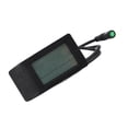 thumbnail image 1 of Medidor de pantalla LCD para bicicleta eléctrica visualización clara 24V 36V 48V Medidor de conversión de bicicleta eléctrica simple para viajar ANGGREK Otros, 1 of 8